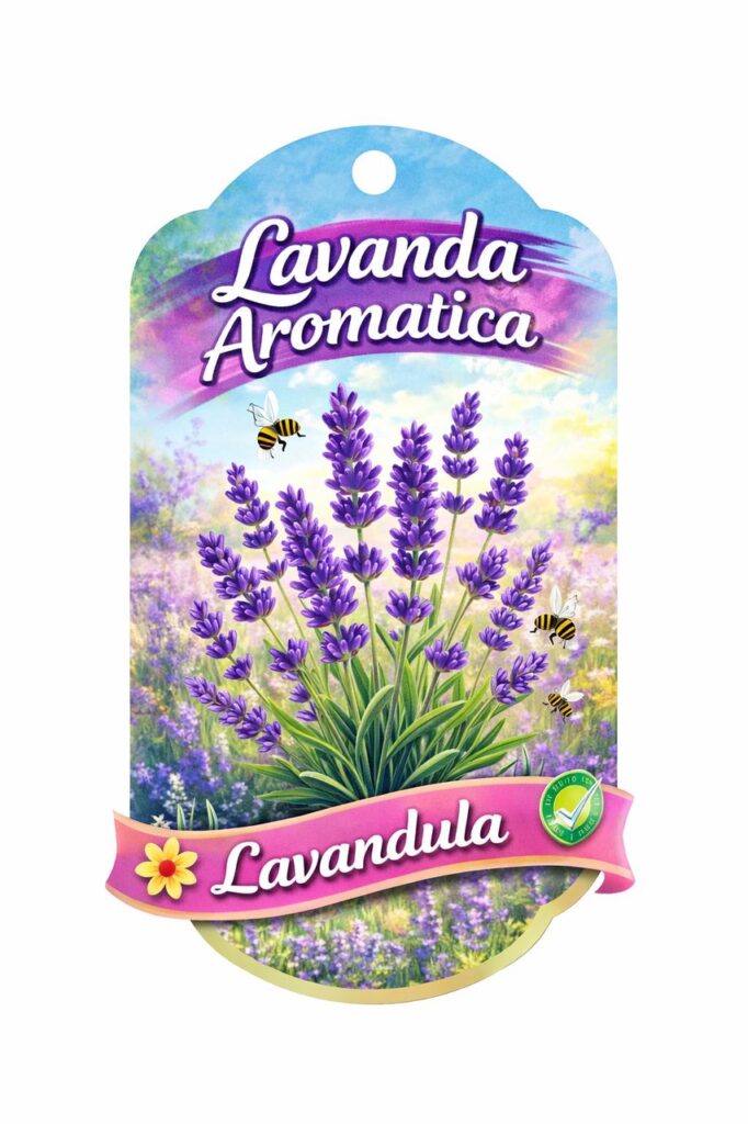 etichetta lavanda